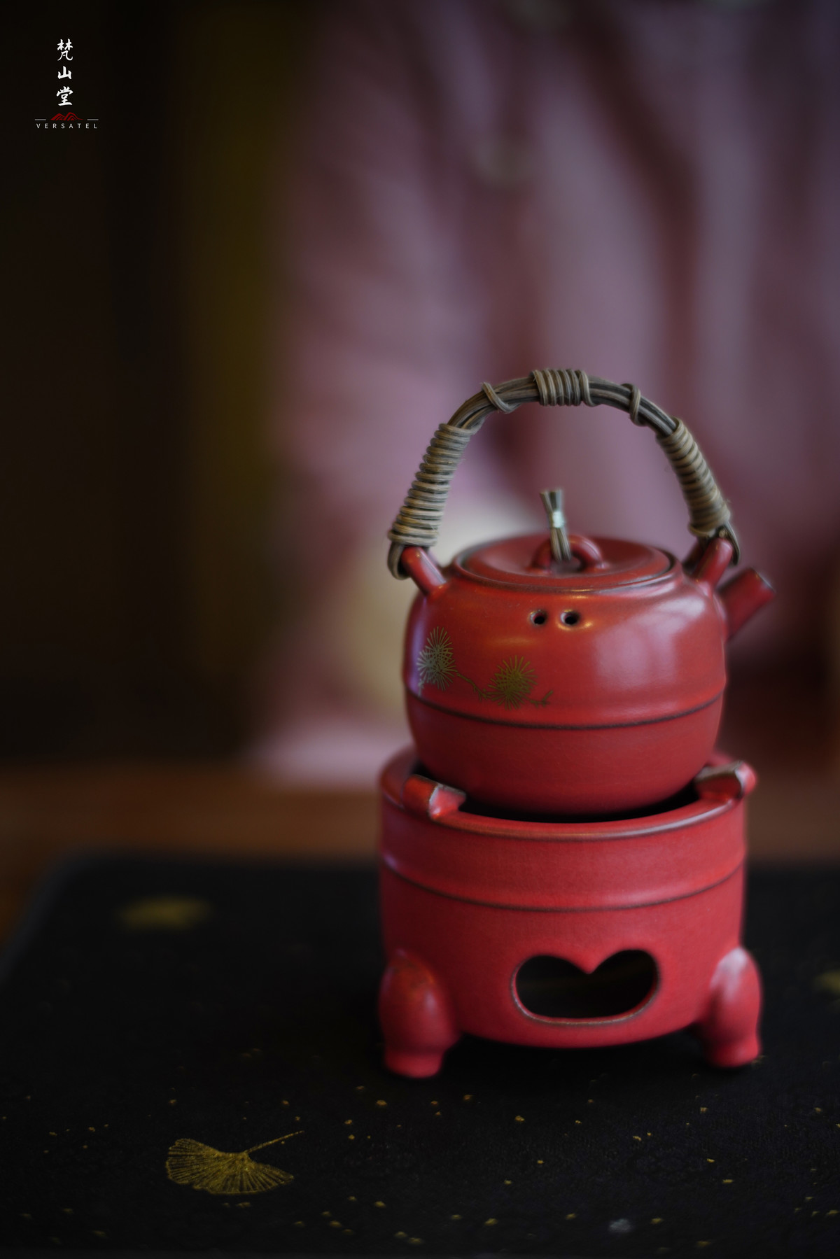 梵山堂山楂红三足酒精炉X2