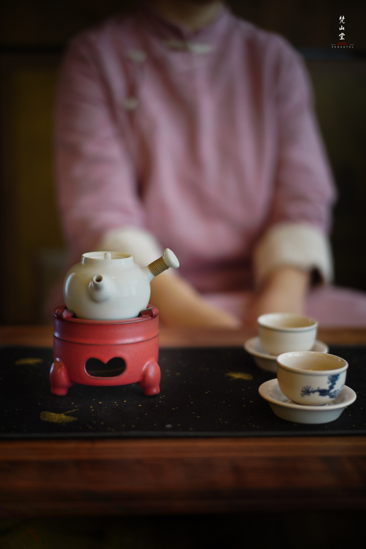 梵山堂山楂红三足酒精炉X6