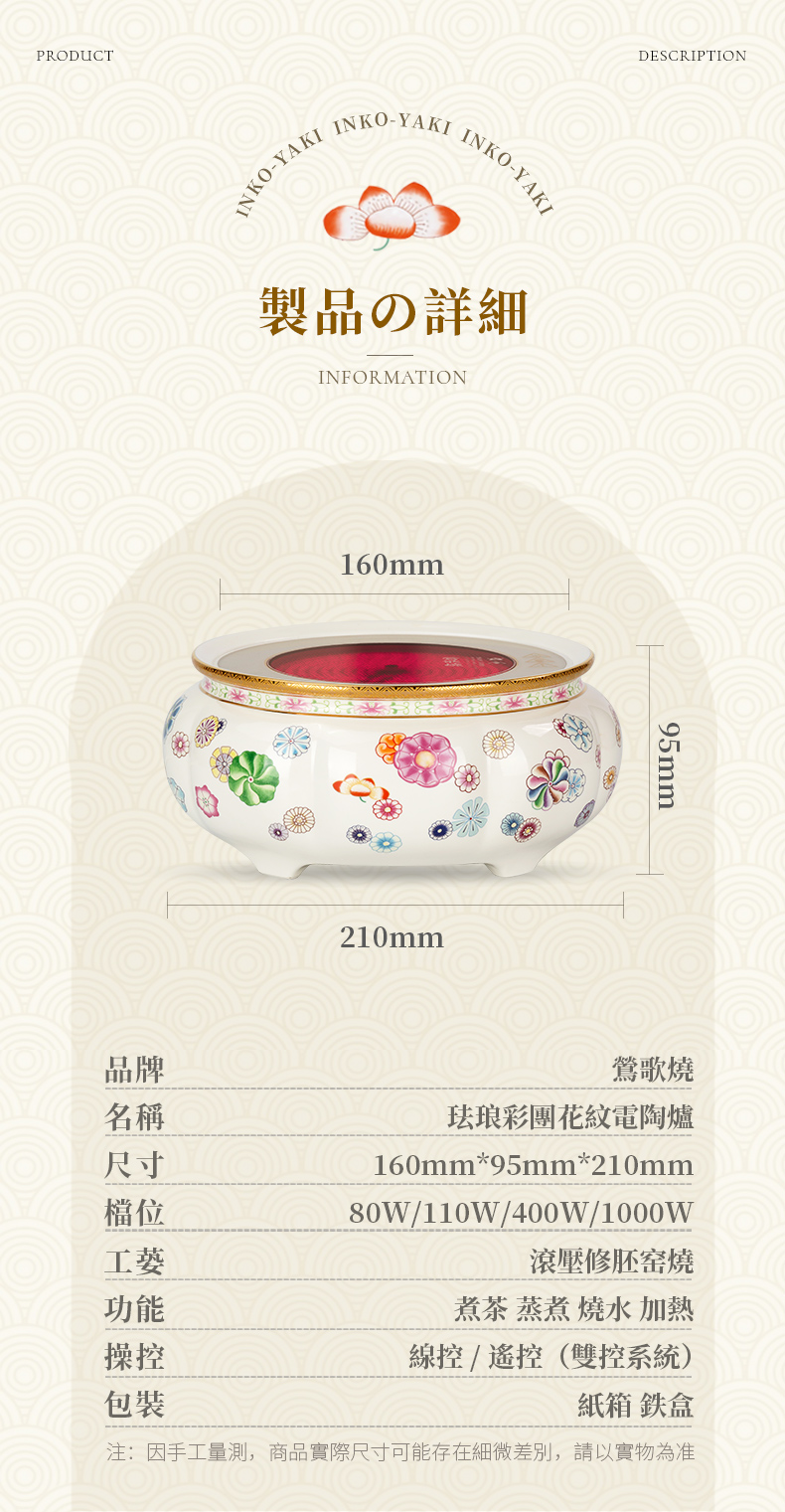 珐琅彩团花纹详情13