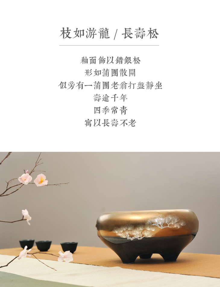 金黑底松3