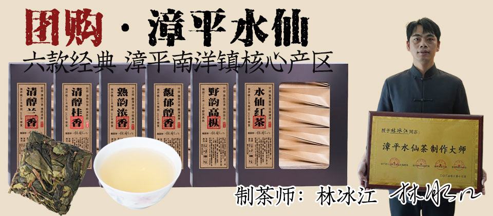 团购 漳平水仙 林冰江制2026春茶 6款经典风味 核心茶产区南洋镇海拔500米以上山场
